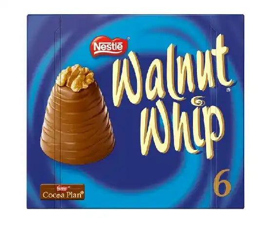 Walnut Whip Chocolate Gift Box 6 pack