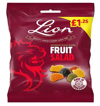 Lions Fruit Salad 130g Bag