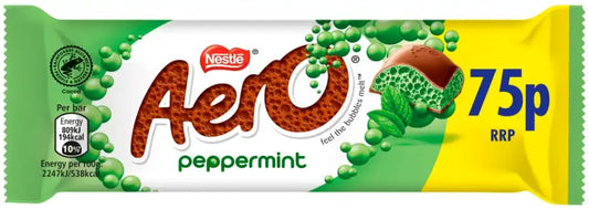 Aero Bubble Peppermint PMP 36g Bar