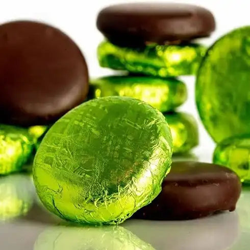 Chocolate Peppermint Fondant Creams
